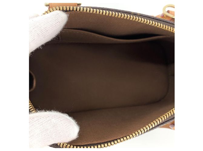 Louis Vuitton Borsa Tote Alma BB Monogram Crossbody Multicolore - vista 8