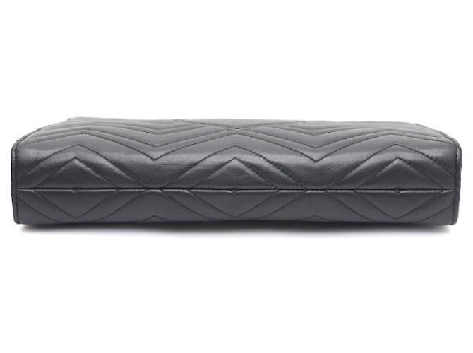 Gucci Clutch GG Marmont Matelassé Nero - vista 15