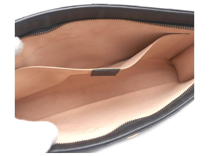 Gucci Clutch GG Marmont Matelassé Nero - vista 8