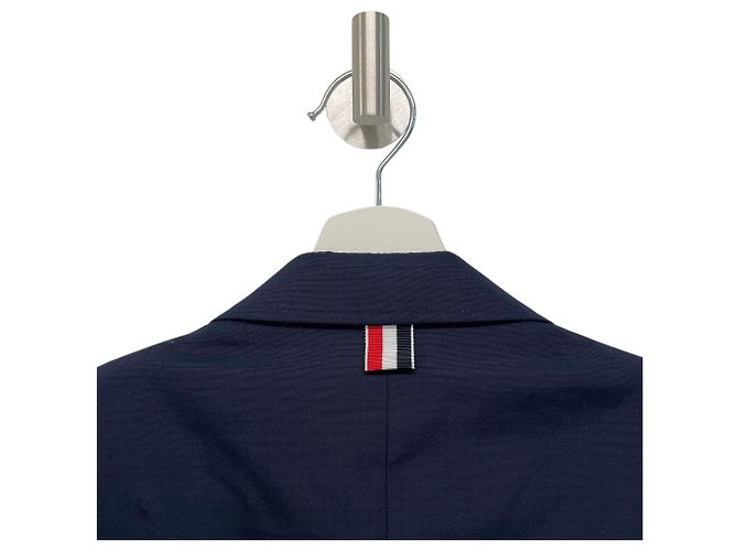 Thom Browne Giacca blazer chiusa Typewriter Blu - vista 3