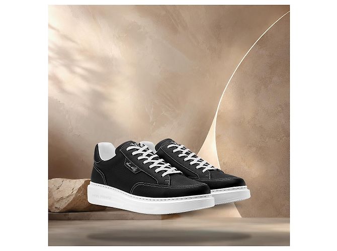 Louis Vuitton Sneaker Beverly Hills Black Nero - vista 2