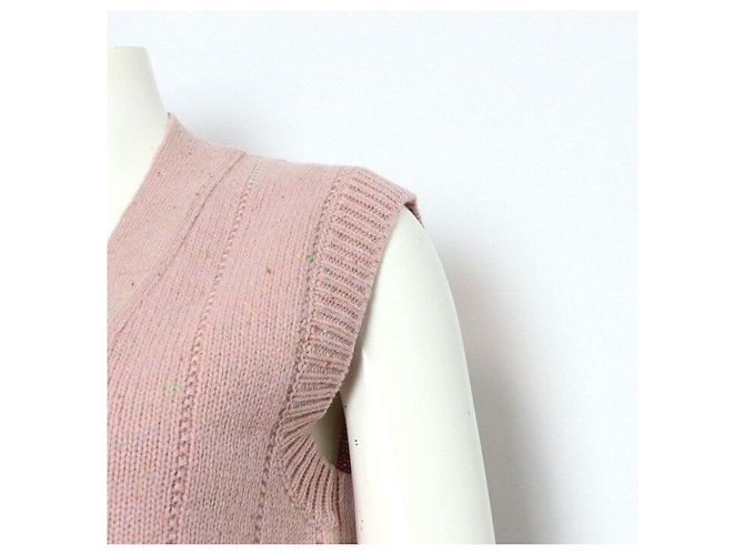 Gucci Strickweste für Damen mit V-Ausschnitt und Gürtel - Ansicht 3