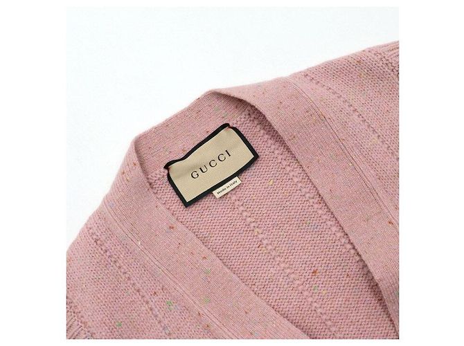 Gucci Strickweste für Damen mit V-Ausschnitt und Gürtel - Ansicht 5