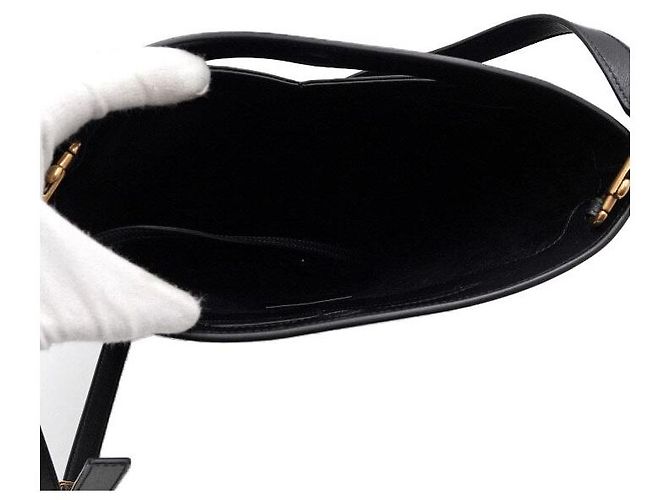 Saint Laurent Piccola borsa tote a secchiello convertibile in borsa a tracolla e crossbody - vista 5