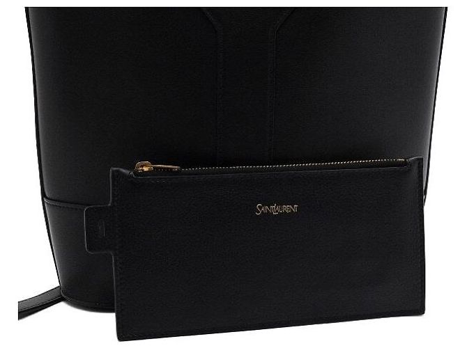 Saint Laurent Piccola borsa tote a secchiello convertibile in borsa a tracolla e crossbody - vista 6