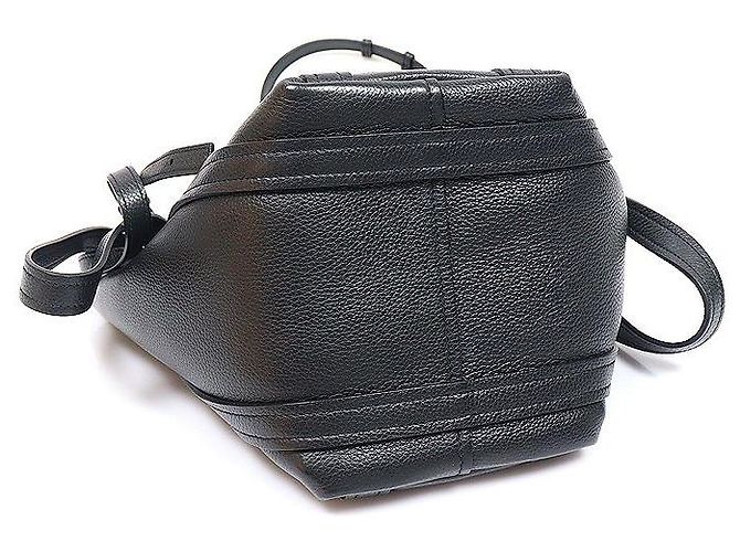 Balenciaga Pelle di vitello nero Everyday XS North South - vista 4