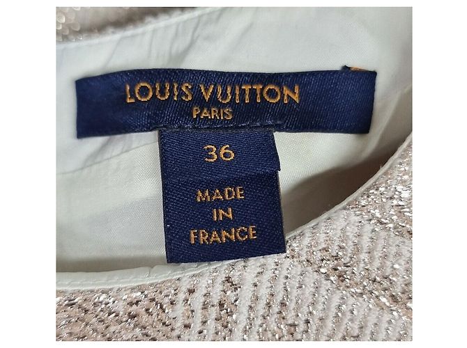 Louis Vuitton Vestido de seda sin usar Multicolor - vista 7