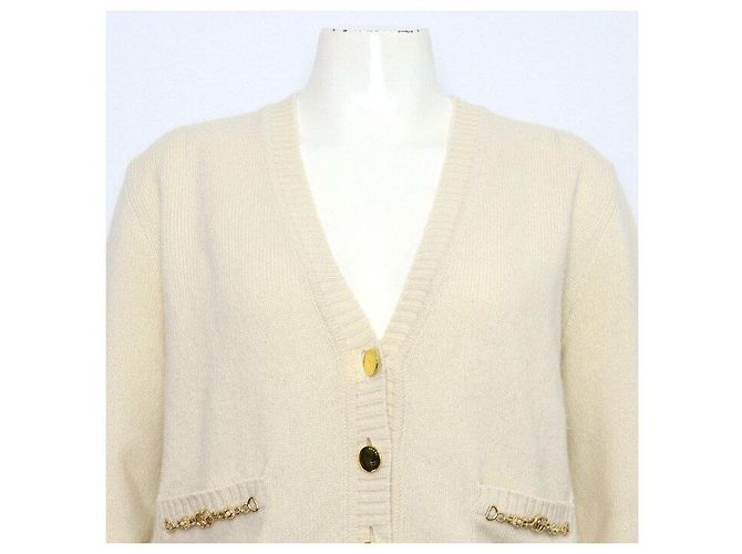 Gucci Kaschmir-Cardigan mit GG-Kette - Ansicht 2