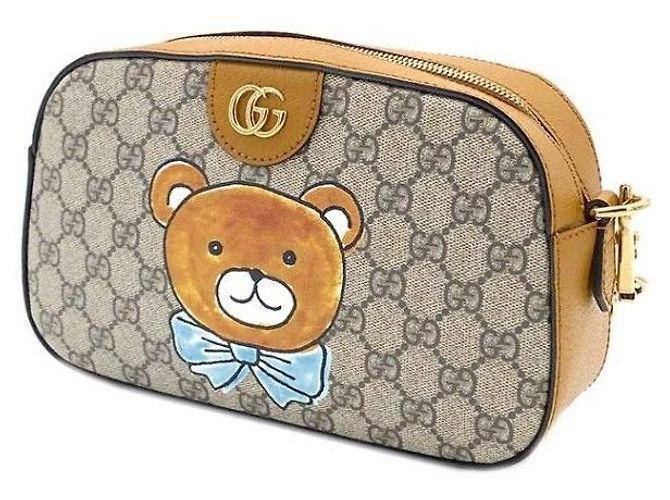 Gucci Borsa a tracolla GG Supreme Kai GG Supreme Arancione - vista 2