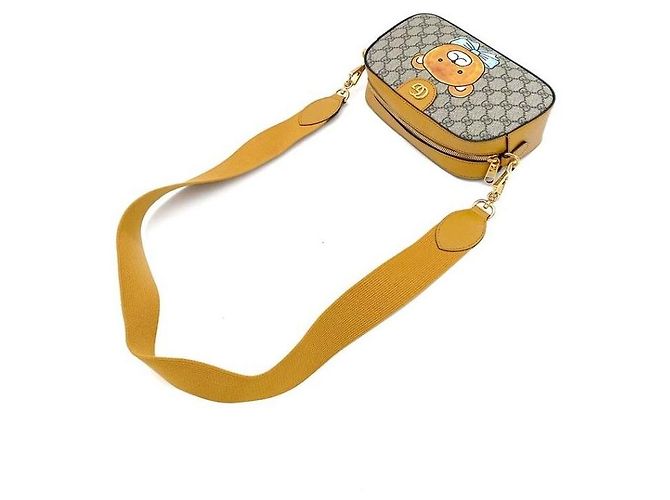 Gucci Borsa a tracolla GG Supreme Kai GG Supreme Arancione - vista 5