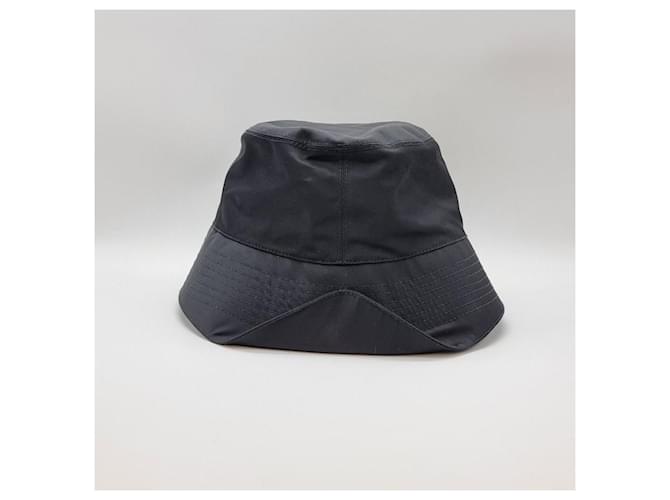 Prada Re Nylon Fischerhut Schwarz - Ansicht 7