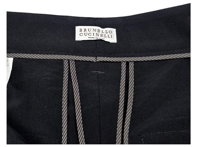 Brunello Cucinelli Pantalones para mujer Negro - vista 5