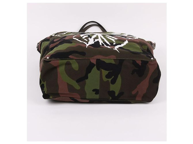 Valentino Borsa Tote Mariposa e Borsa a Spalla Camouflage Marrone - vista 10