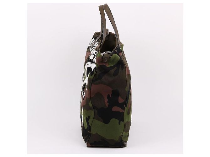 Valentino Borsa Tote Mariposa e Borsa a Spalla Camouflage Marrone - vista 5