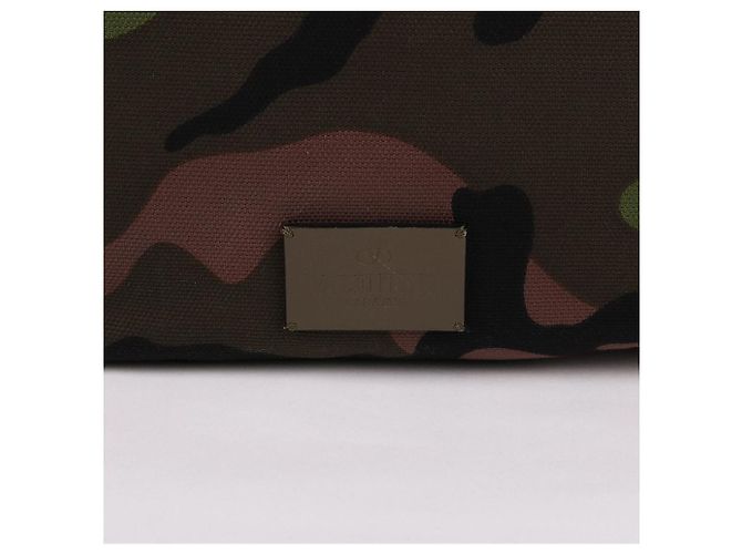 Valentino Borsa Tote Mariposa e Borsa a Spalla Camouflage Marrone - vista 7