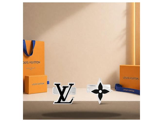 Louis Vuitton Gemelli Spike Silver Argento - vista 2