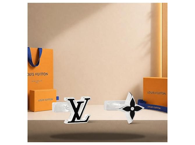 Louis Vuitton Gemelli Spike Silver Argento - vista 3