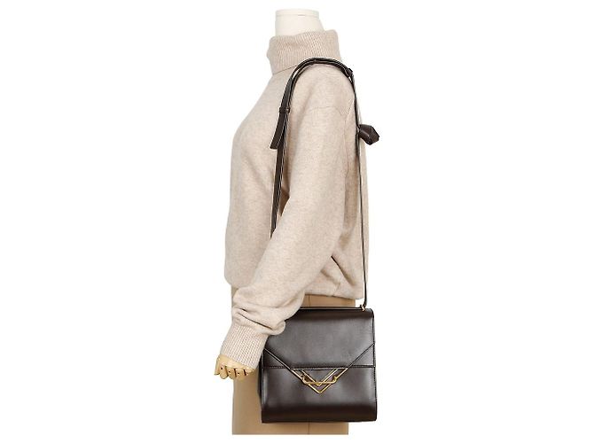 Bottega Veneta Piccola borsa a tracolla con clip - vista 10