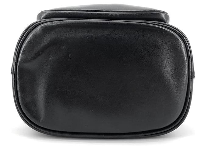 Prada Borsa a secchiello in pelle a tracolla Nero - vista 6