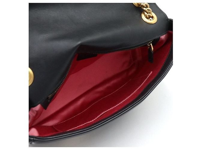 Gucci Borsa a Spalla Matelassé Chevron con Catena Dorata - vista 6