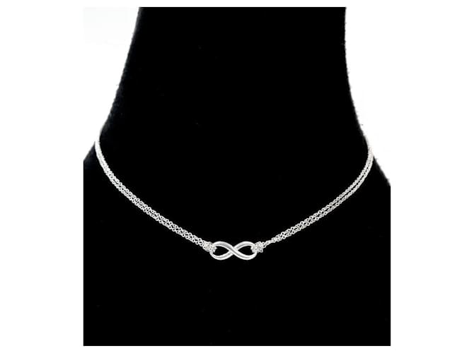 Tiffany & Co Collana Infinity in argento - vista 5