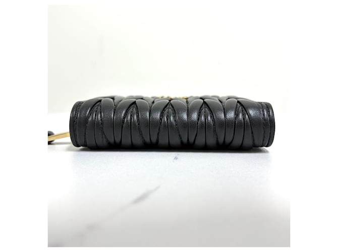 Miu Miu Portafoglio con cerniera Nero - vista 10