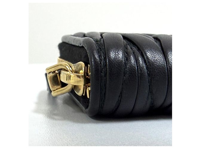 Miu Miu Portafoglio con cerniera Nero - vista 19