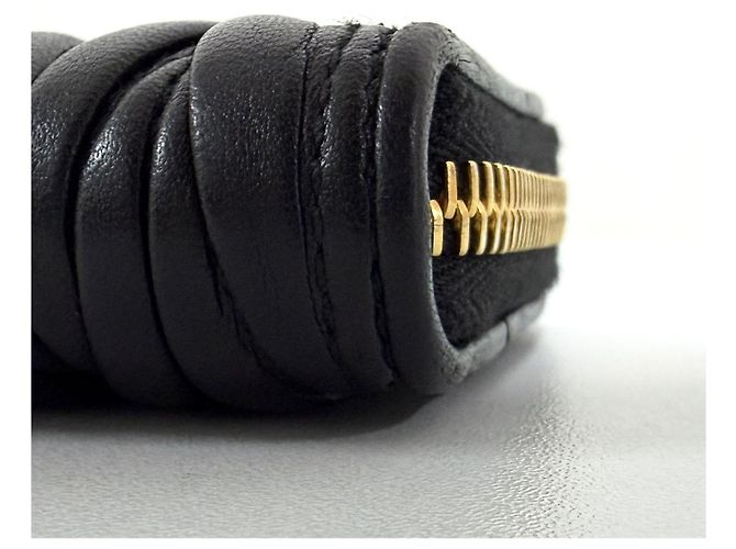 Miu Miu Portafoglio con cerniera Nero - vista 20