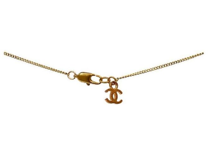 Chanel Collar Cubic CC Dorado - vista 4