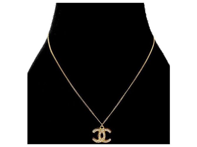 Chanel Collar Cubic CC Dorado - vista 5