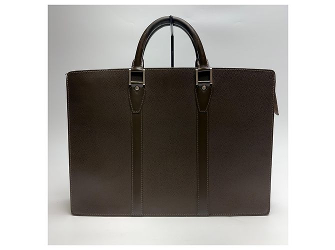 Louis Vuitton Borsa Documenti Tiga Lozan Marrone Unisex - vista 2