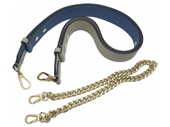 Louis Vuitton Borsa a tracolla e crossbody in pelle di vitello granulata morbida Marrone - vista 20