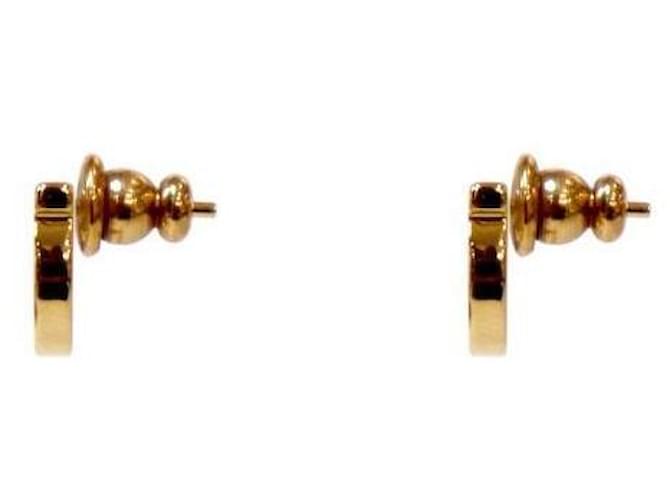 Salvatore Ferragamo Orecchini Gancini D'oro - vista 2