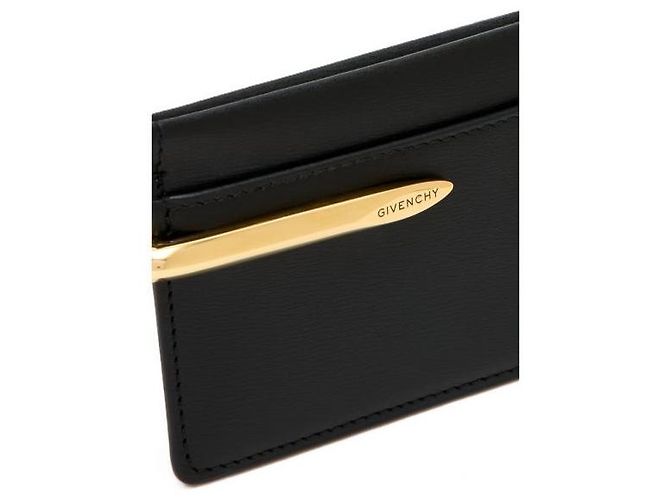 Givenchy Portacarte in pelle con clip - vista 4