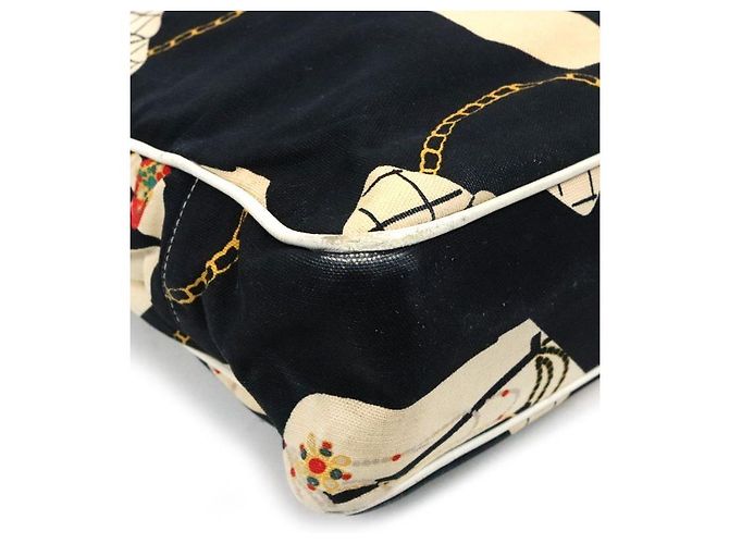 Chanel Borsa a tracolla in tela con catena Multicolore - vista 5