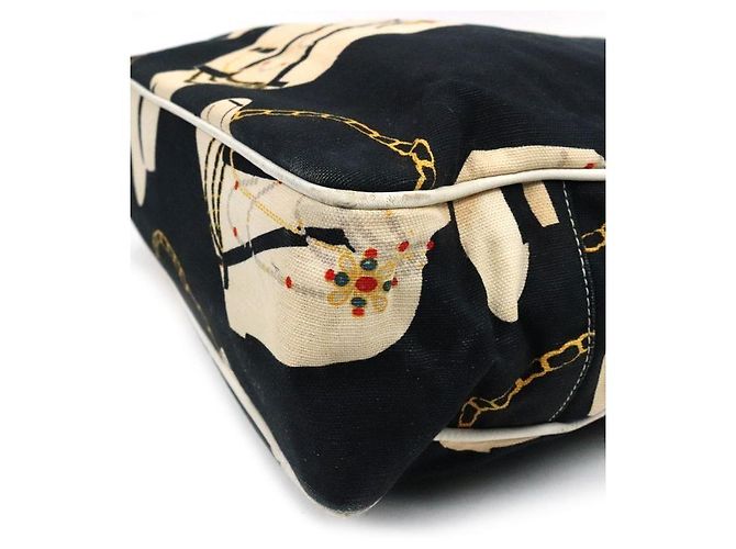 Chanel Borsa a tracolla in tela con catena Multicolore - vista 6