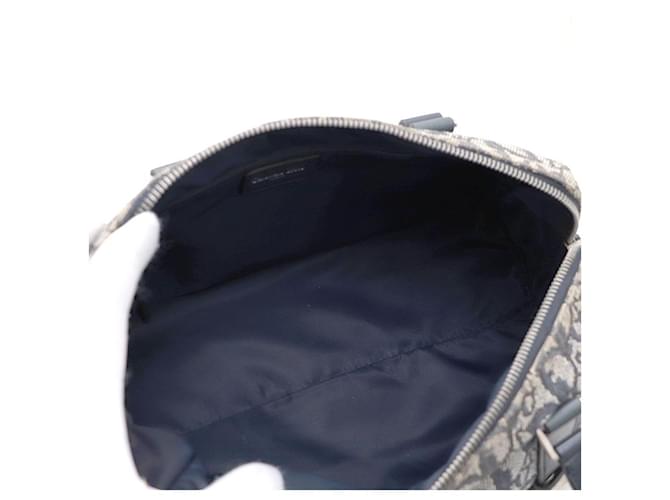 Dior Borsa Tote e Borsa a Spalla Oblique D-Ring Blu - vista 10