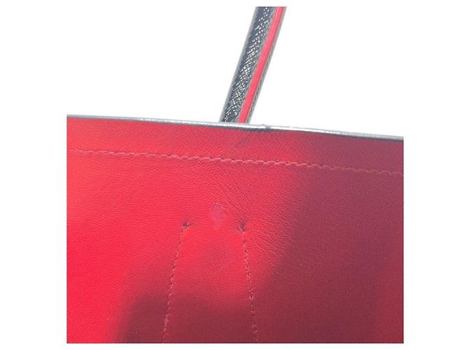 Prada Borsa Tote Doble Gold in Saffiano Vernice nero con tracolla - vista 4