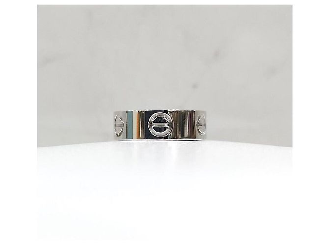 Cartier Classic Love Band Ring Weißgold Größe - vista 2