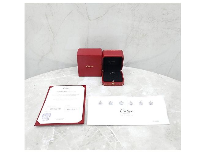 Cartier Classic Love Band Ring Weißgold Größe - vista 6