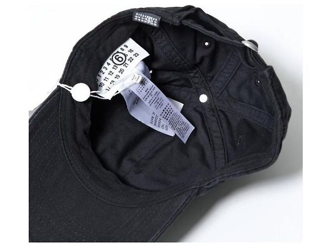 Maison Martin Margiela Baumwoll-Canvas-Kappe - Ansicht 6