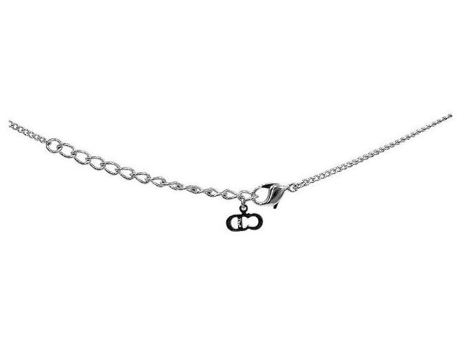 Dior Collana verticale Pearl Drop CD argento - vista 3