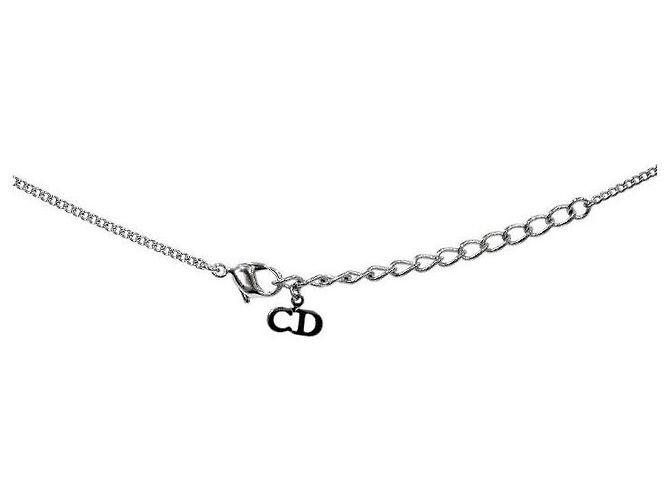 Dior Collana verticale Pearl Drop CD argento - vista 4