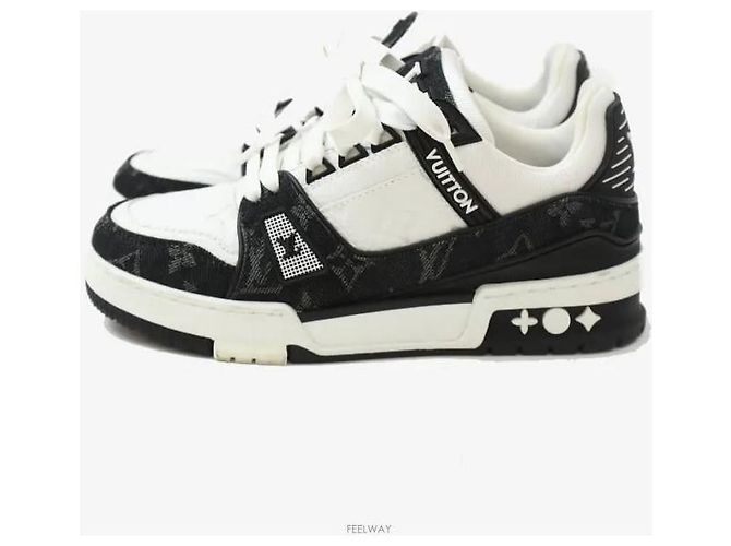 Louis Vuitton Trainer Sneaker Schwarz - Ansicht 3