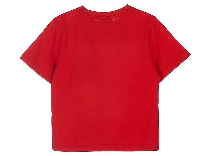 Burberry T-shirt in cotone con logo grafico Rosso - vista 2