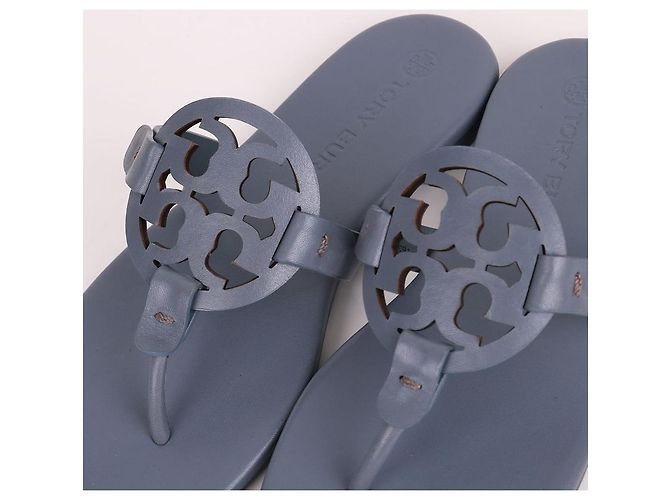 Tory Burch Pantofola Miller azzurro chiaro non utilizzata Blu - vista 3