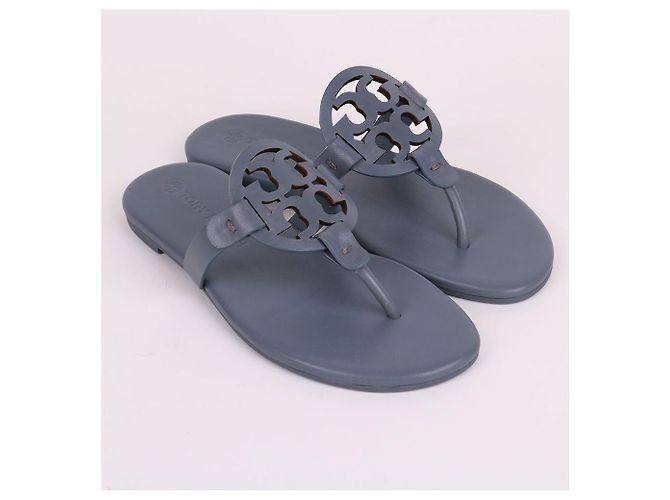 Tory Burch Pantofola Miller azzurro chiaro non utilizzata Blu - vista 4