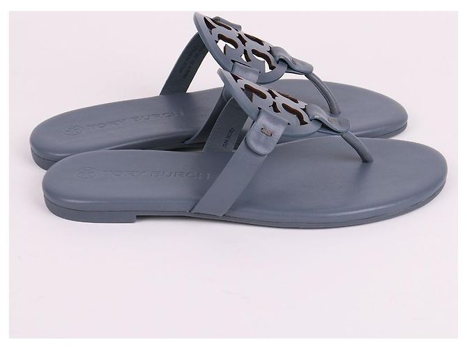 Tory Burch Pantofola Miller azzurro chiaro non utilizzata Blu - vista 5