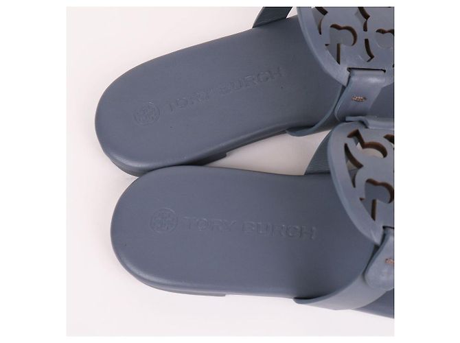 Tory Burch Pantofola Miller azzurro chiaro non utilizzata Blu - vista 8