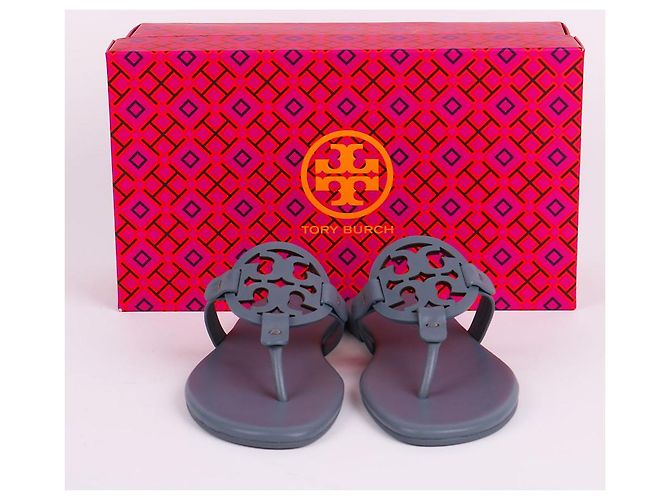 Tory Burch Pantofola Miller azzurro chiaro non utilizzata Blu - vista 9